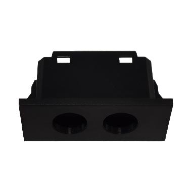 Plastiche per prese coassiali 2 Connettori product photo Photo 01 3XL