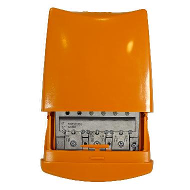 Amplificatore da palo di basso guadagno (banda divisa) 4 ingressi: BIII/DAB-UHF-21...31-34...48 product photo Photo 01 3XL