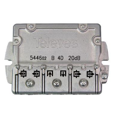 Derivatore EasyF 4D 5...2400MHz 20dB product photo Photo 01 3XL