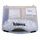 Kit connettori dati RJ45 - UTP Cat 6 pass through con manicotto PVC product photo