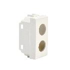 Plastiche per prese coassiali 2 Connettori product photo