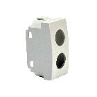 Plastiche per prese coassiali 2 Connettori product photo