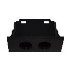 Plastiche per prese coassiali 2 Connettori product photo