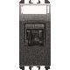 Presa RJ45 Cat.6 UTP 1 modulo, Nea, acciaio scuro product photo Photo 02 2XS