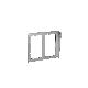 Visiera antipioggia, Sinthesi Steel, 2 file 4 moduli product photo Photo 01 2XS