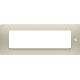 Placca 7 moduli, Flexa, tecnopolimero, sabbia product photo Photo 02 2XS