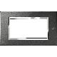 Placca 4 moduli, Expì, metallo, nero grafite product photo Photo 02 2XS
