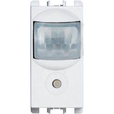 Sensore IR con simulatore di presenza, 230Vac 6A, 1 modulo, Nea, bianco product photo Photo 01 3XL