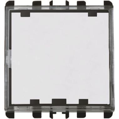 Pulsante targa portanome illuminabile morsetti a vite, 2 moduli, Nea, 1P NO 10A, Nea, antracite product photo Photo 01 3XL