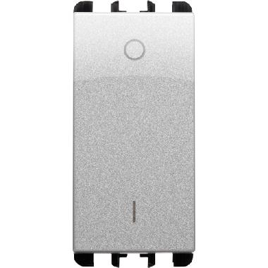 Interruttore, morsetti a vite, 1 modulo, 2P 16AX, Nea, alluminio product photo Photo 01 3XL