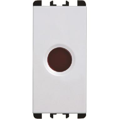 Diffusore rosso, 1 modulo, Nea, bianco product photo Photo 01 3XL