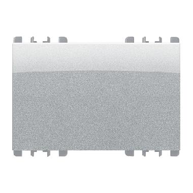 Copritasto, 3 moduli, Nea, alluminio product photo Photo 01 3XL