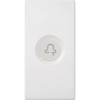 Copritasto illuminabile simbolo 'campanello', 1 modulo, Nea, bianco product photo Photo 01 3XL