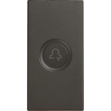 Copritasto illuminabile simbolo 'campanello', 1 modulo, Nea, antracite product photo Photo 01 3XL