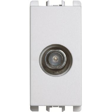 Presa diretta SAT femmina, 1 modulo, attenuazione 0,5 dB, Nea, bianco product photo Photo 01 3XL