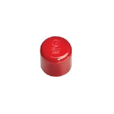 Tappo per tubo in ABS di colore rosso, linea 600 product photo Photo 01 3XL