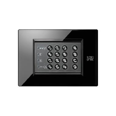 Tastiera di comando a Led di colore nero, 1061 product photo Photo 01 3XL