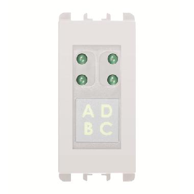 Lettore chiave di prossimità di colore bianco, 1067 product photo Photo 01 3XL