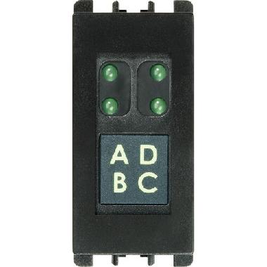 Lettore chiave di prossimità di colore nero, 1068 product photo Photo 01 3XL