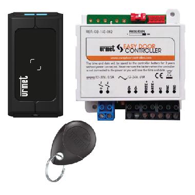 Kit controllo accessi Easy Door Controller con mini lettore di prossimità Mifare, Bus 2 fili product photo Photo 01 3XL