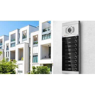 Set 10 cartellini portanome, Alpha, pulsante singolo bianco product photo Photo 02 3XL