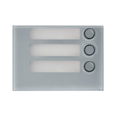 Frontale 3 pulsanti, Alpha, grigio product photo Photo 01 3XL