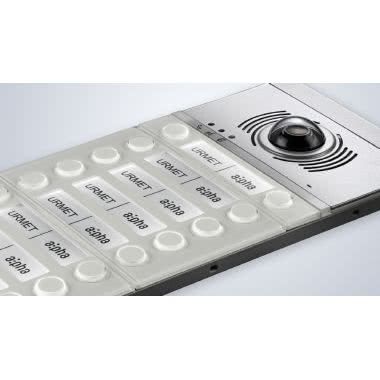 Frontale per posto esterno video, 2 pulsanti, Alpha, bianco product photo Photo 06 3XL