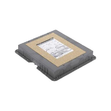 Scatola incasso in plastica per installazione torretta 16-20 moduli in pavimentazione in calcestruzzo product photo Photo 02 3XL