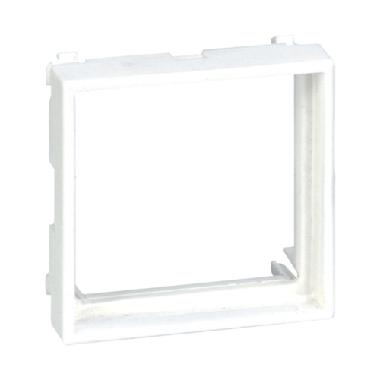 Adattatore 2 moduli per dispositivi K45, bianco product photo Photo 01 3XL