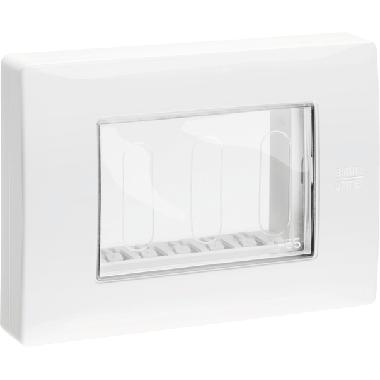 Coperchio protetto, 3 moduli, Bianco, IP55, Nea product photo Photo 02 3XL