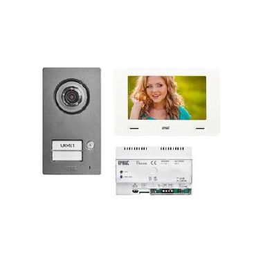 Kit monofamiliare video Mini Note+ con funzione di inoltro di chiamata con pulsantiera Mikra, videocitofono cxModo e CallMe, sistema 2 fili product photo Photo 01 3XL