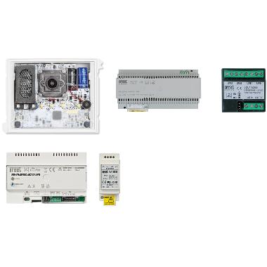 Kit base impianto video, Alpha, con Callme multiutenza, sistema 2voice product photo Photo 01 3XL