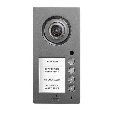 Pulsantiera antivandalo video, Mikra Plus, con display a colori fino a 4 utenti, sistema 2 voice product photo Photo 02 3XL