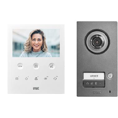 Kit monofamiliare video con pulsantiera Mikra2 e videocitofono vivavoce VOG5, sistema 2Voice product photo Photo 01 3XL
