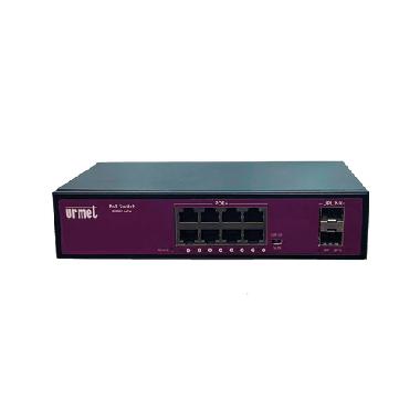 Switch 8 porte  PoE 10/100/1000 + 2 uplink  SFP serie BACKBONE product photo Photo 02 3XL