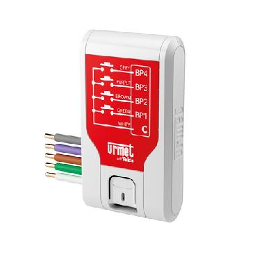 Trasmettitore a 4 canali indipendenti, sistema Zigbee Yokis UP, ad incasso product photo Photo 01 3XL