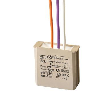Modulo dimmer elettronico temporizzabile, 500W, sistema filare ad incasso, senza neutro product photo Photo 02 3XL