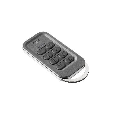 Telecomando a 8 pulsanti indipendenti serie Design, sistema Radio Power, a portachiavi, colore antracite product photo Photo 01 3XL