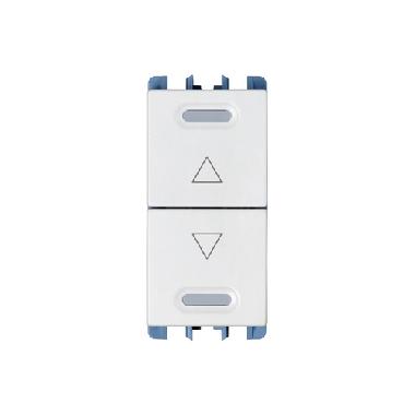 Controllo filare per pilotaggio remoto/centralizzazione tapparella, su pulsante doppio SALITA/DISCESA serie NEA Simon-Urmet product photo Photo 01 3XL