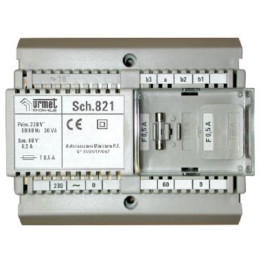 Ripetitore di chiamata telefonica, per collegamento badenia a 10-12 Vca o a 60 Vca product photo Photo 01 3XL