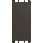 Pulsante, morsetti innesto rapido, 1 modulo, 1P 10A, Nea, antracite product photo