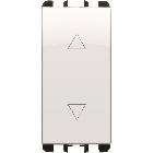 Commutatore 3 posizioni, morsetti a vite, 1 modulo, 10A, Nea, bianco ghiaccio product photo