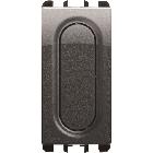 Ronzatore, 1 modulo, 12Vac, Nea, acciaio scuro product photo