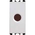 Diffusore rosso, 1 modulo, Nea, bianco product photo