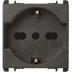 Presa universale P40, 2 moduli, 2P+T 16A-250V, Nea, antracite product photo