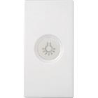 Copritasto illuminabile simbolo 'luce', 1 modulo, Nea, bianco product photo