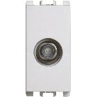 Presa diretta SAT femmina, 1 modulo, attenuazione 0,5 dB, Nea, bianco product photo