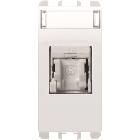 Presa RJ45 Cat.6 UTP 1 modulo, Nea, bianco ghiaccio product photo
