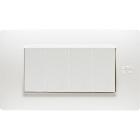 Placca 4 moduli, Flexa, tecnopolimero, bianco nea product photo