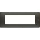 Placca 7 moduli, Flexa, tecnopolimero, antracite nea product photo